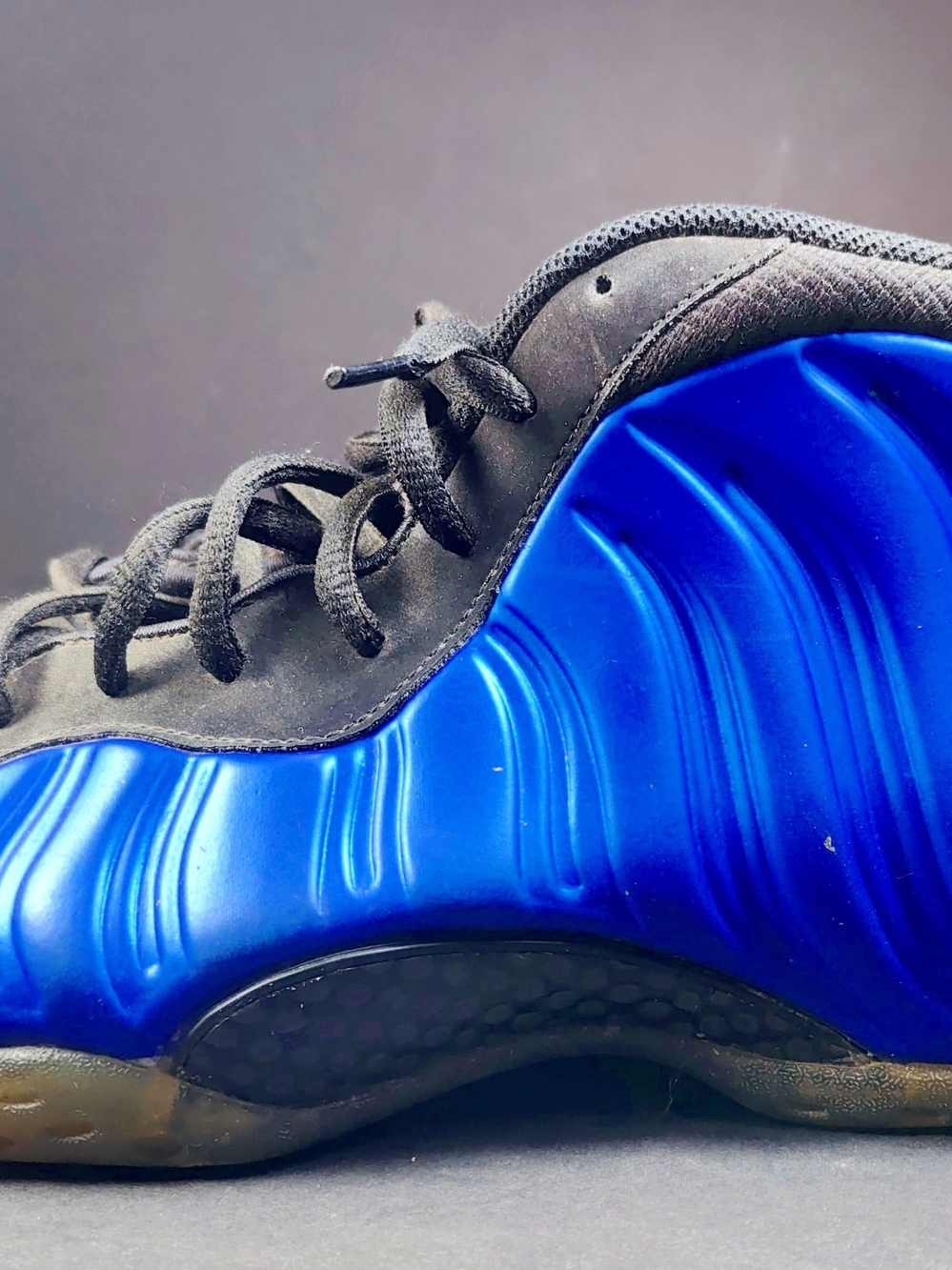 NIKE AIR FOAMPOSITES ONE ROYAL BLUE LIFESTYLE SNEAKERS MEN'S 13 (895320-500)